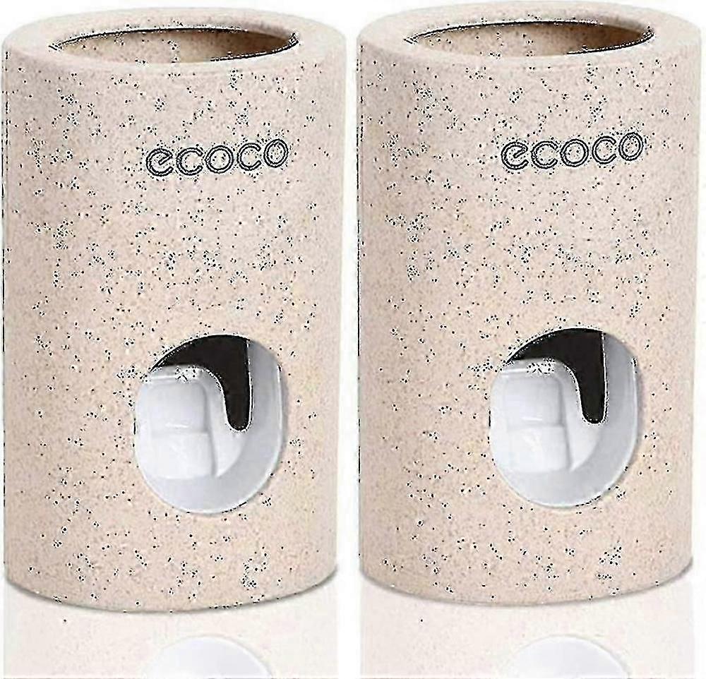 Wall Mounted Toothpaste Dispenser Toothpaste Squeezer For Bathroom Sink 2 Pieces