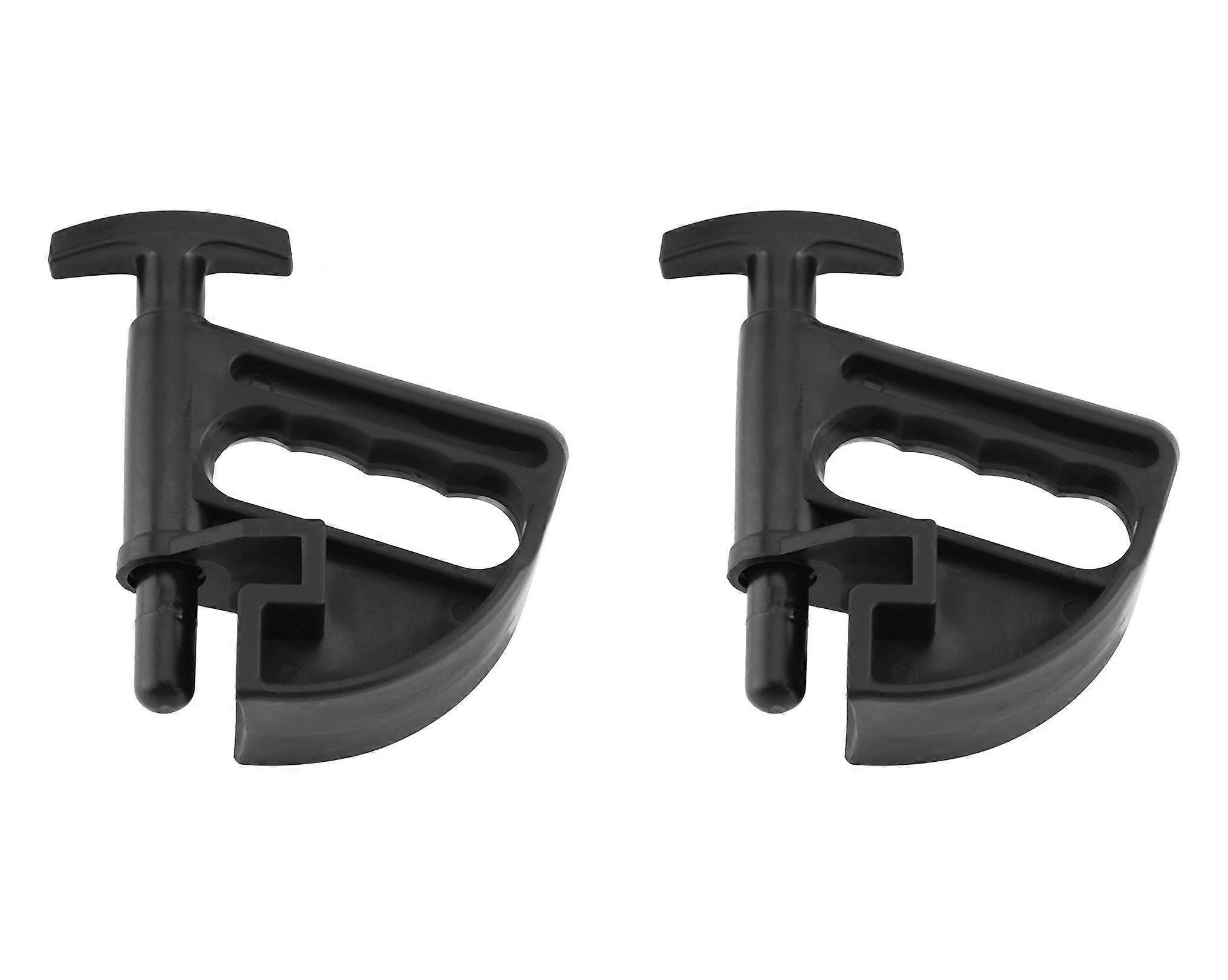 Tire Changer Nylon Bead Clamp 2-Pack, Drop Center Depressor Clamp Tool, Universal Rim Pry, Heavy-Duty