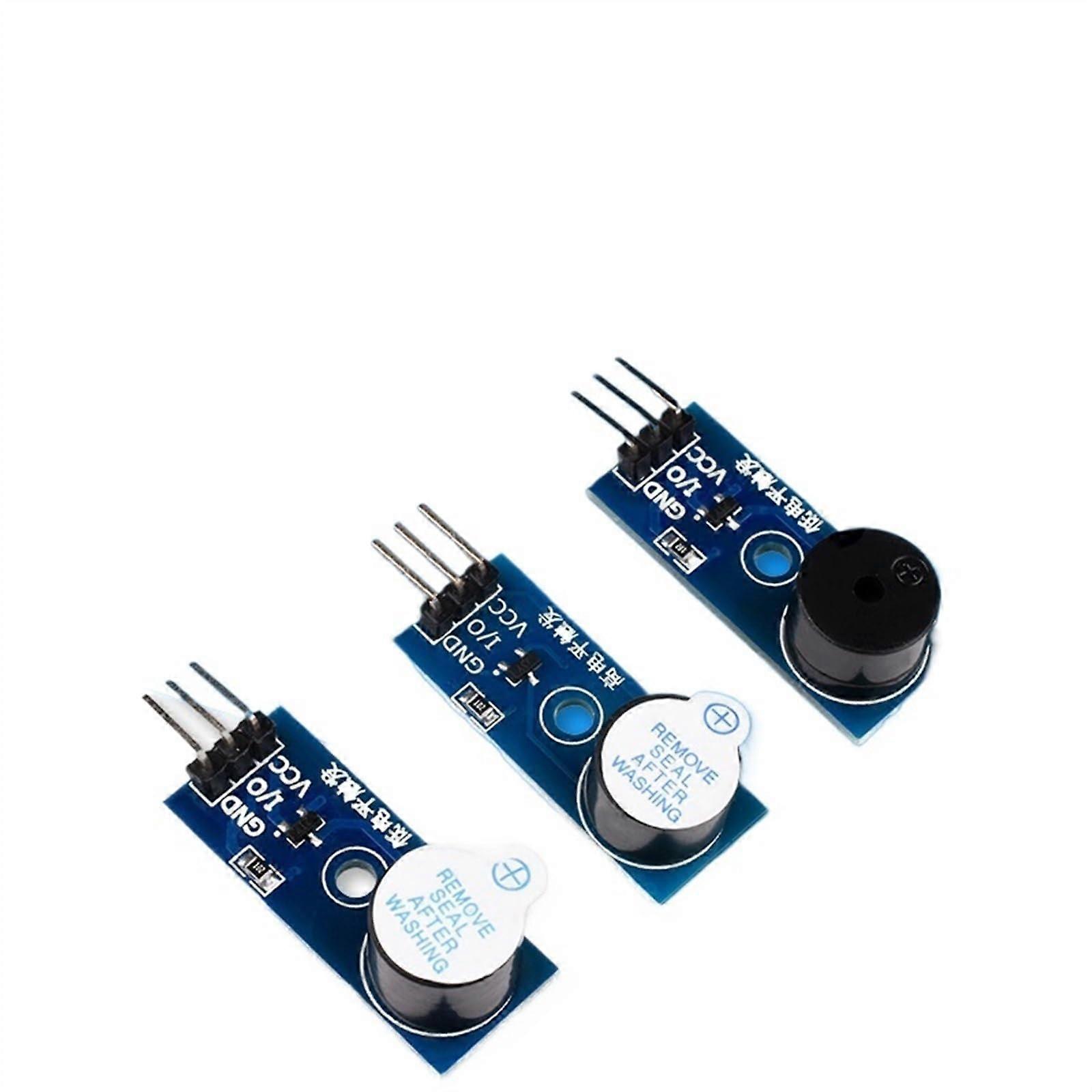 Active/Passive Buzzer Module 3.3-5V High/Low Level Trigger Buzzer Control Board Sounding Sensor 5V Active