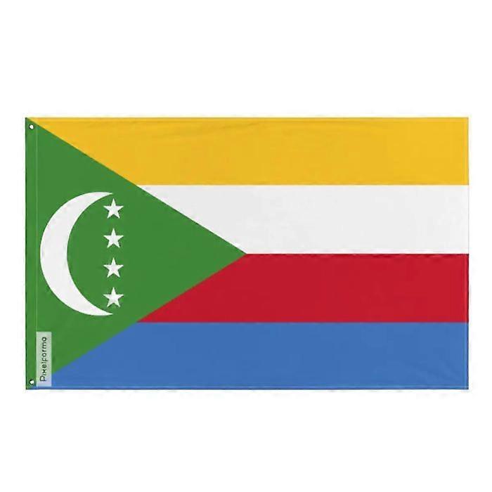 Flag - Comoros - 192 x 288 cm - Polyester - Double-sided - Iron eyelets