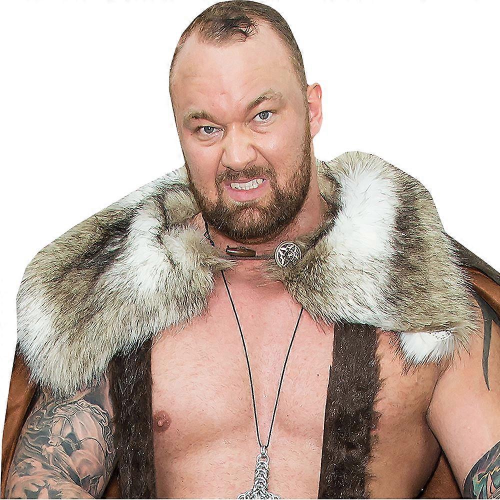 Hafthor Bjornsson (Fur) Half Body Buddy Cutout