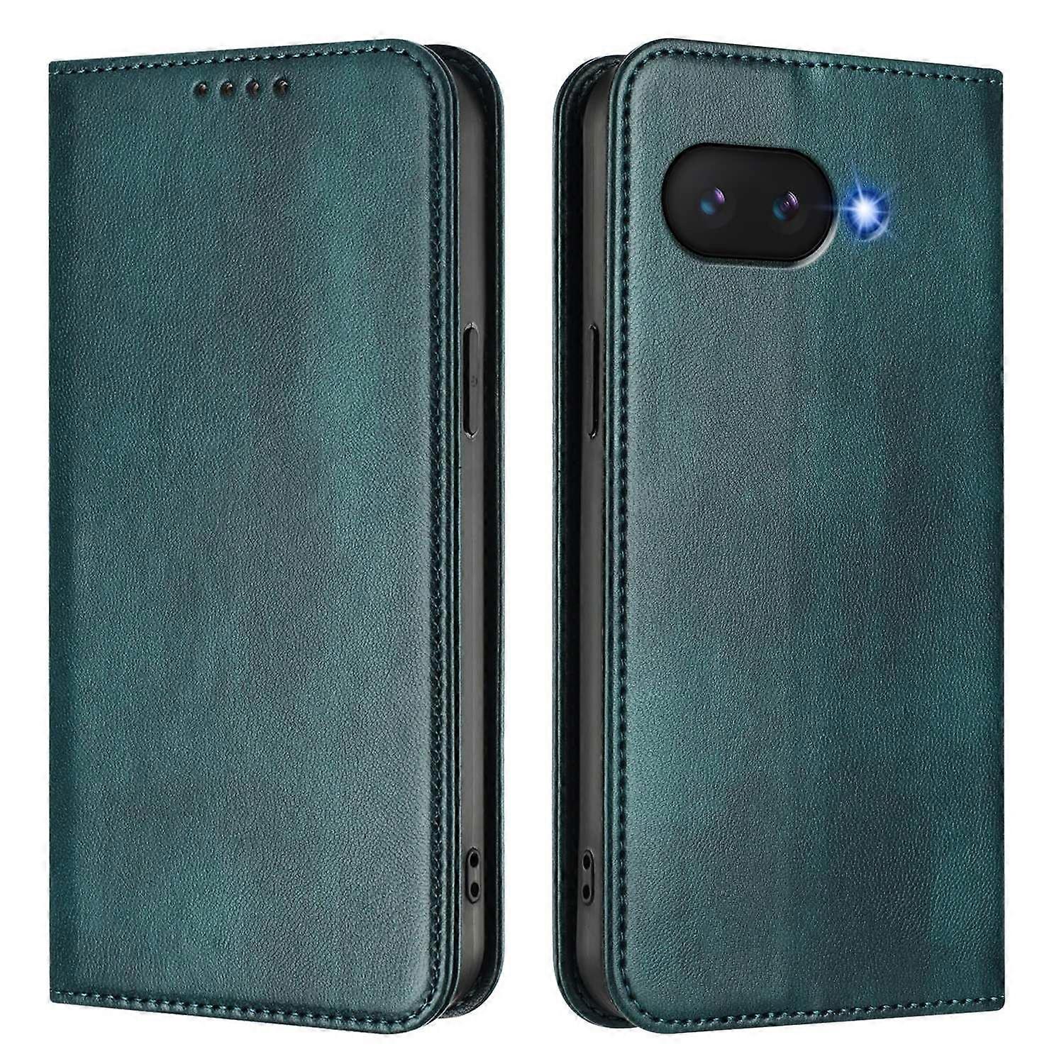 For Google Pixel 9a Wallet Cases Retro Texture RFID Blocking Leather Phone Cover