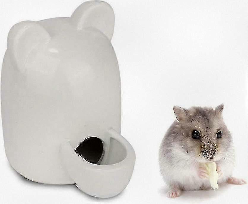 Automatic Ceramic Water Dispenser for Hamsters, Suitable for Small Pets, Provides Constant Fresh Water Supply