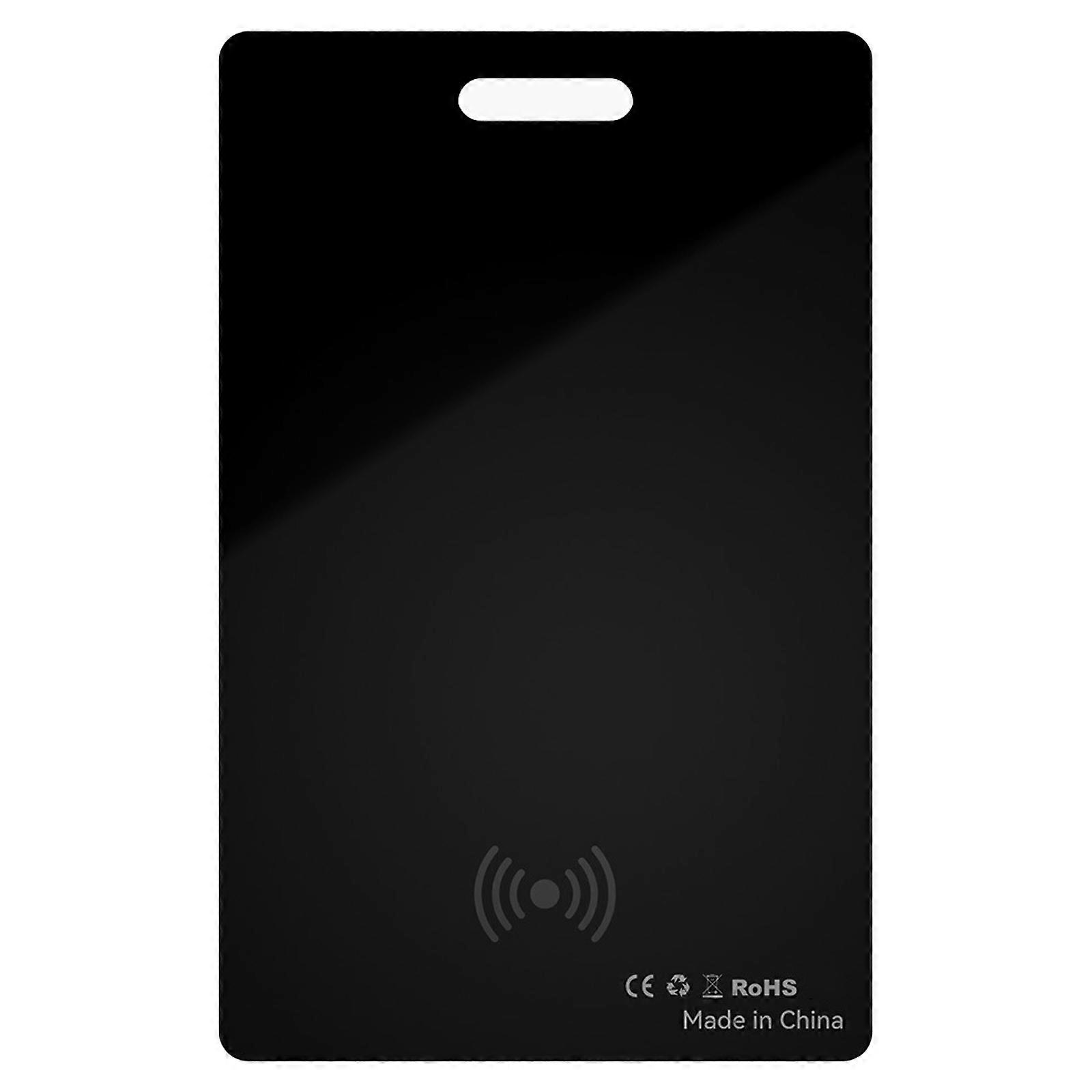 Rechargeable Thin Finder Key Locator Wallet Trackers Card for Device Waterproof Tracking Card with Key Chain Hole