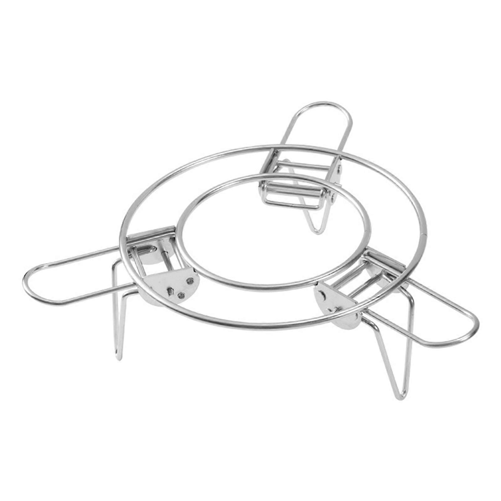 Stainless Steel Steaming Rack Household Water-proof Steaming Grid Steaming Tray Steamer Telescopic Multi-functional Rack