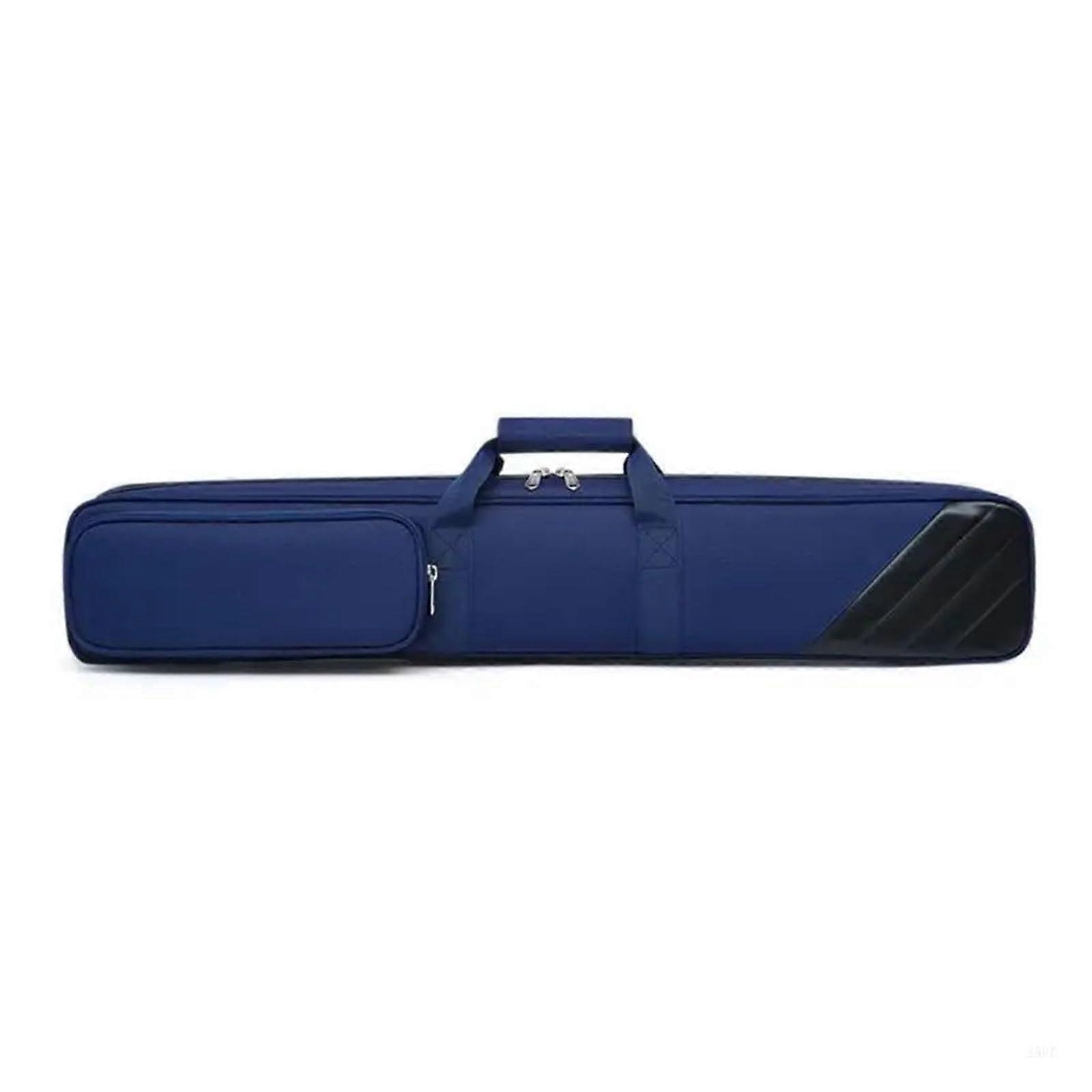 BillardQueuecase, BillardStickbag, large capacity, carrying bag for BillardQueue, multiple pockets(Blue)