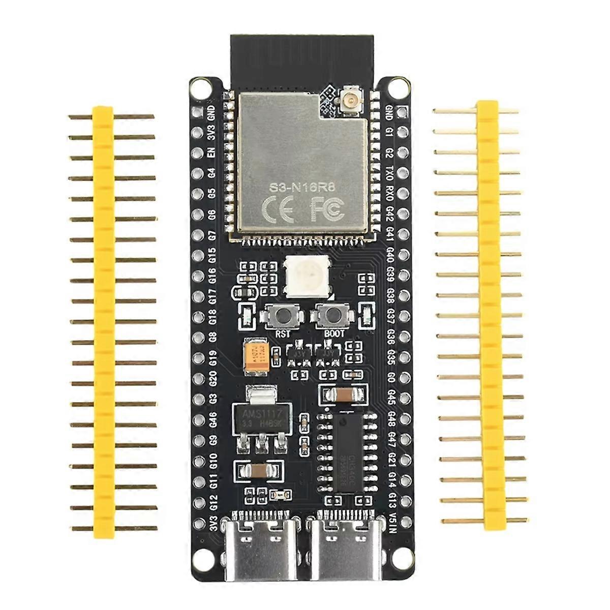 Τύπος C ESP32-S3-N16R8 Πίνακας ανάπτυξης πυρήνα WiFi BLE Πίνακας ανάπτυξης εξαιρετικά χαμηλής ισχύος ESP-32 ESP-