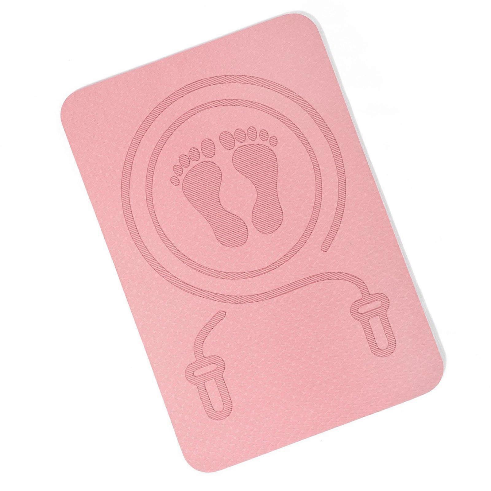 Non-Slip Thick Exercise Mat For Home Gym And Studio, Shock-Absorbing, Portable, Durable