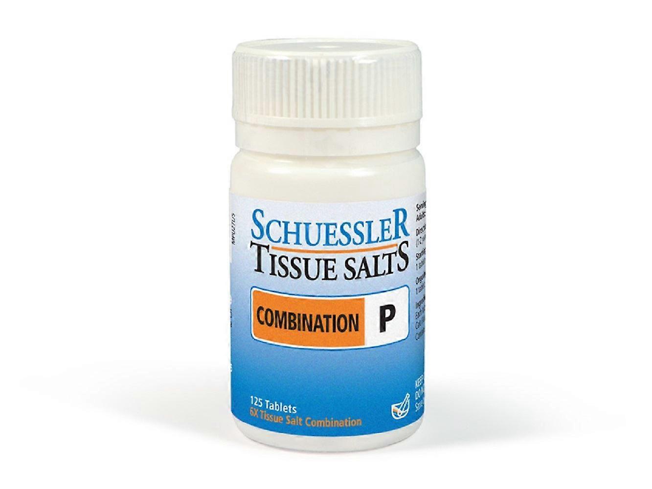 Schuessler Combination P Tissue Salts 125 Tablets
