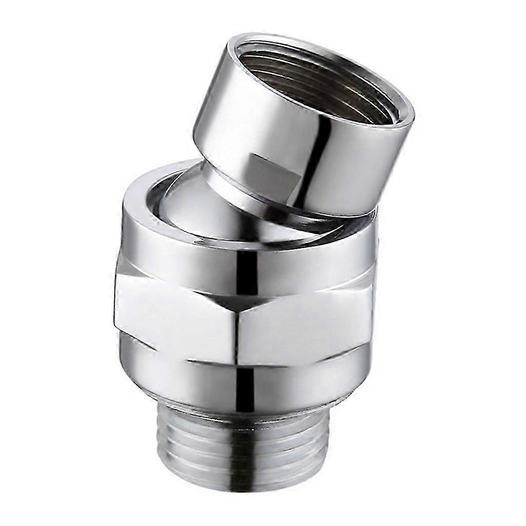 Adjustable Swivel Arm Rotating Shower Adapter with Ball Joint