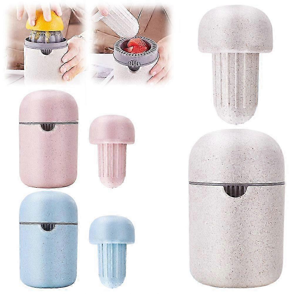 Manual Lemon Squeezer Simple Manual Citrus Juicer Portable Lime Juicer Cup