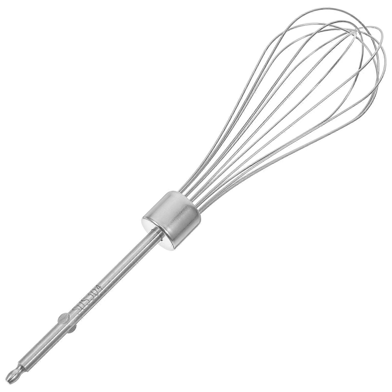Stainless Steel Wire Whisk Attachment for Hand Mixer – Versatile Kitchen Tool for Blending, Whisking, and Stirring in Baking and Pastry Making