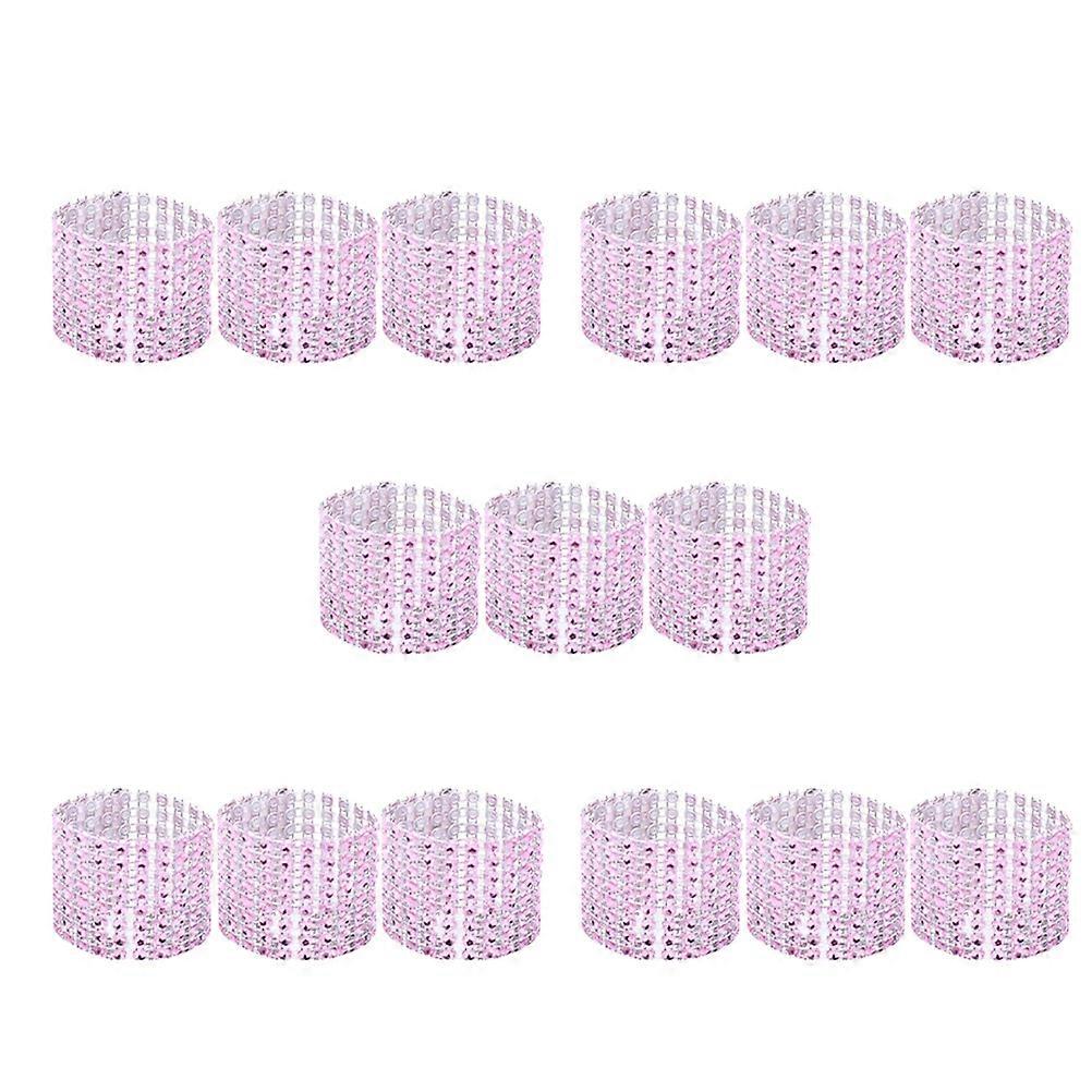 Luxury Napkin Holders with Rhinestones, Ideal for Elegant Decor and DIY Projects