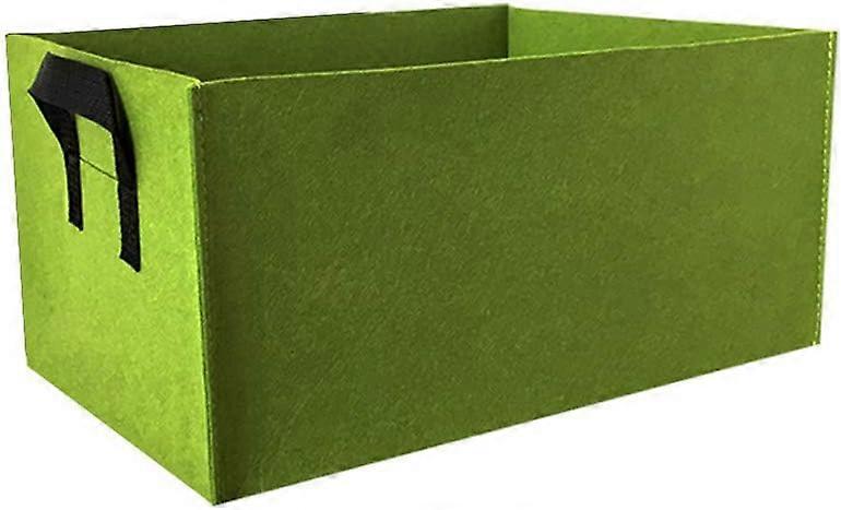 3Pcs Reusable Large Plant Grow Bag Vegetable Planting Growing Bag Rectangular Fabric Planter Container Pots