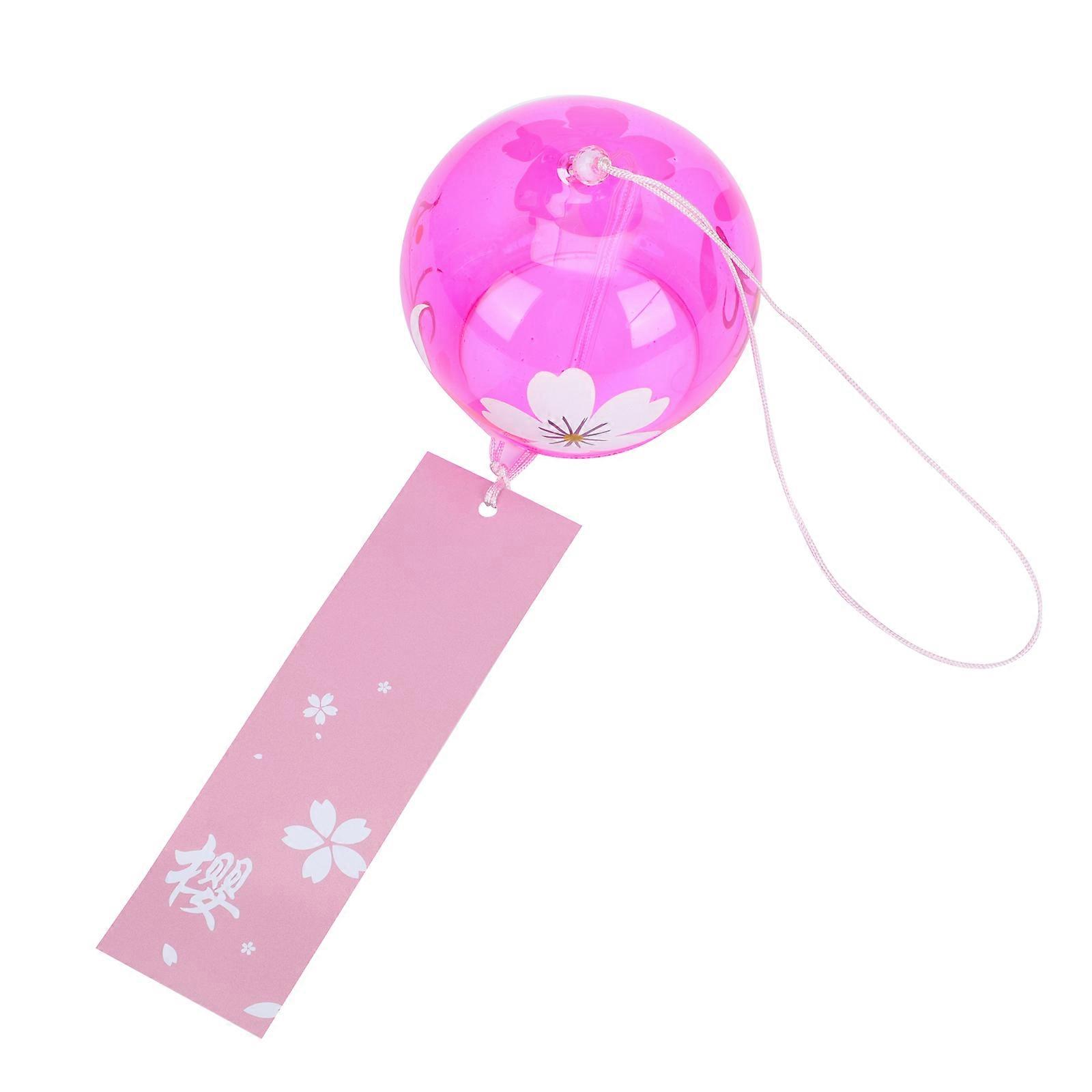 1pc Japanese Style Party Wind Bell Glass Wind Chime Garden Hanging Adornment