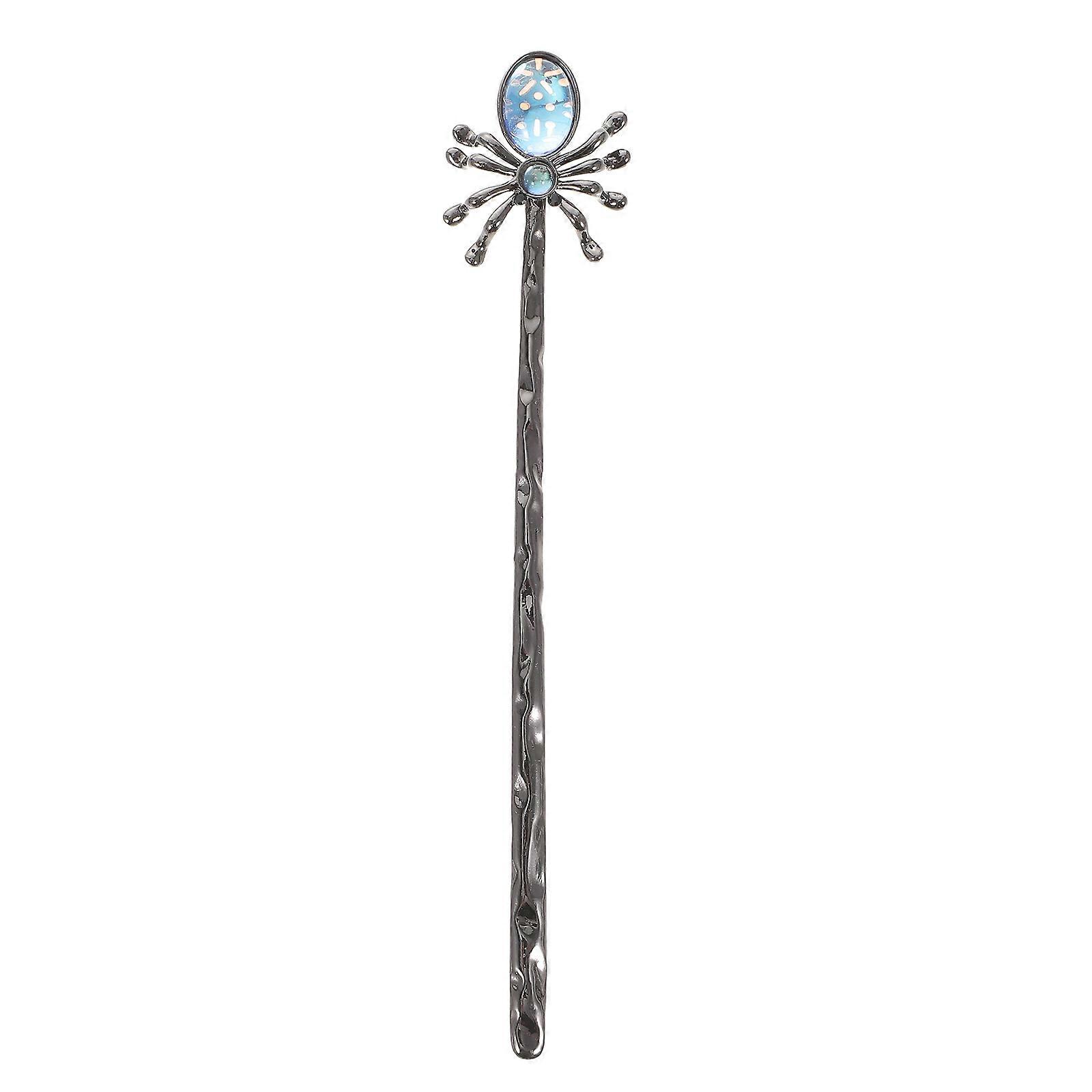 Spider Hair Stick for Long Hair Elegant Styling Tool for Buns and Updos, Unique Spider Design for Women