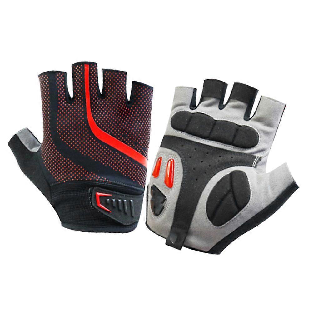 Breathable Cycling Gloves Silicone Sport Style Bike Gloves for Driving Riding 1Pair