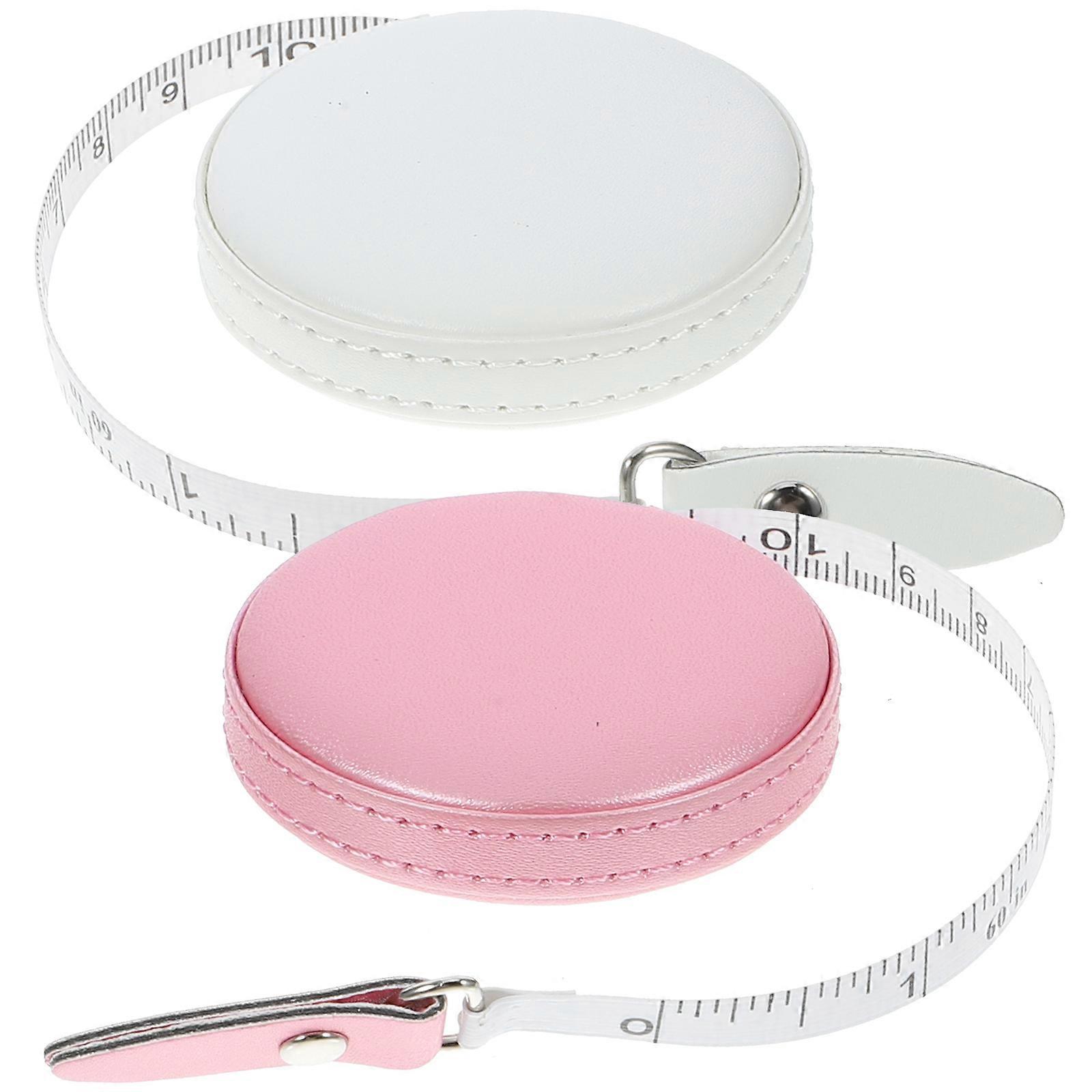 2pcs Retractable Measuring Tape for Body Measurement – Lightweight, Durable, and Portable Design for Home and Travel Use