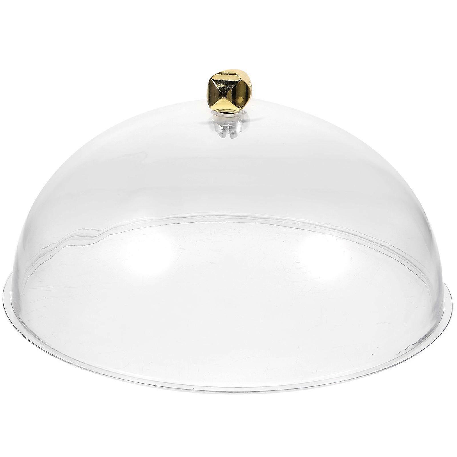 Cúpula de pastel Cubierta de comida transparente Cúpula de comida transparente Cubierta de comida Cúpula de postre para cenar