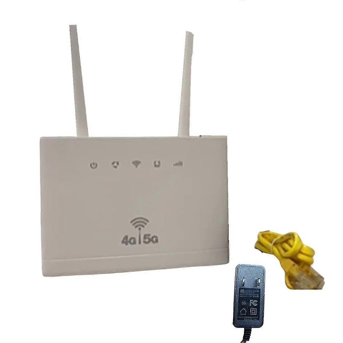 4G WiFi Router 150Mbps 2.4G WIFI T900CPE Wireless Router for Home Office(US Plug)