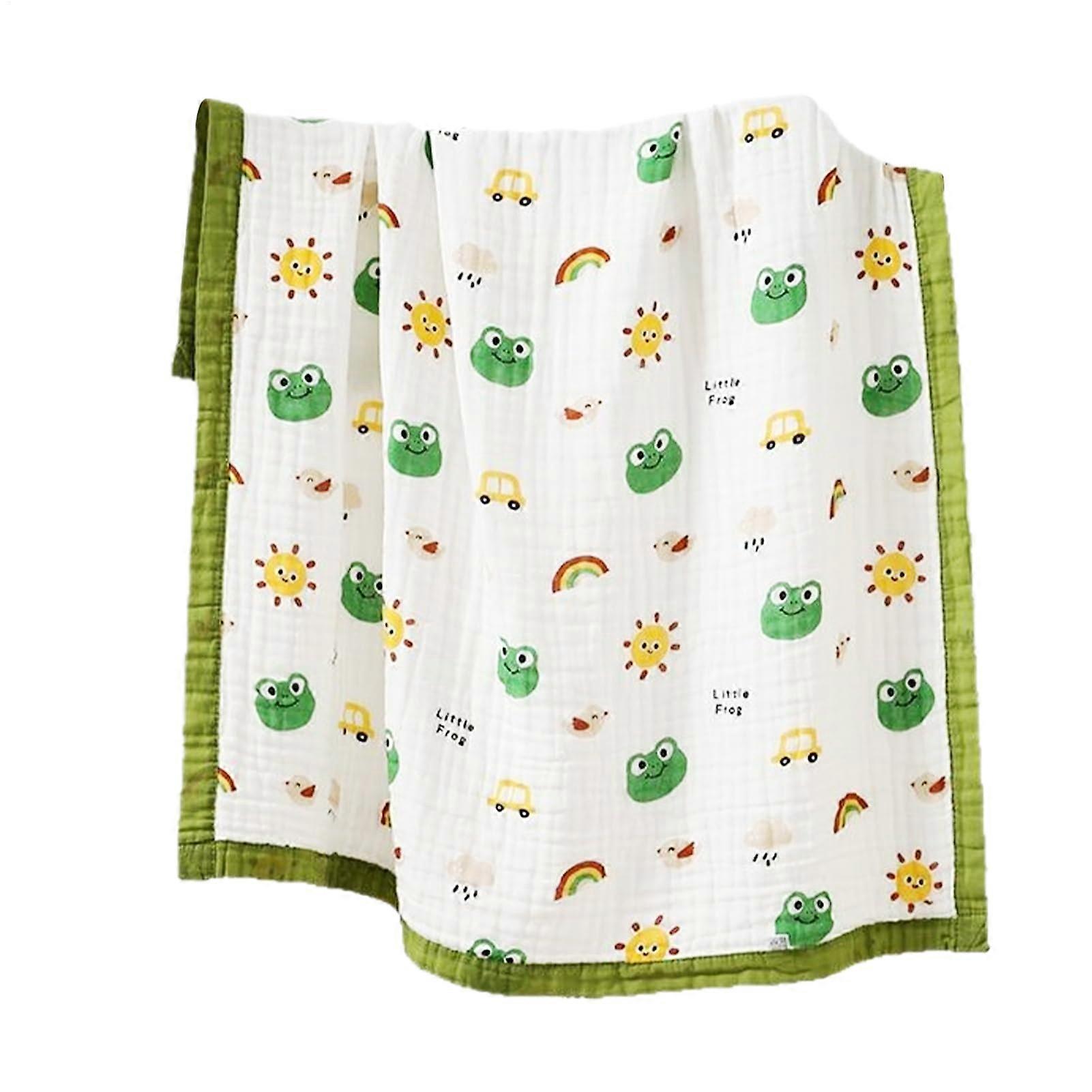 Toddler Blanket Lightweight Quick-Drying With Cartoon Patterns For Nap Time Bedtime Travel Playtime Kids' Room Decor