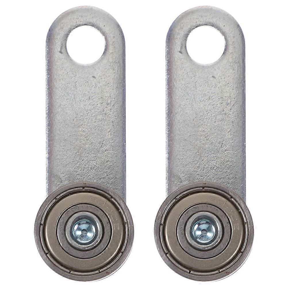 Window Door Roller Sliding Pulley 2Pcs For Door And Window Pulleys Silver