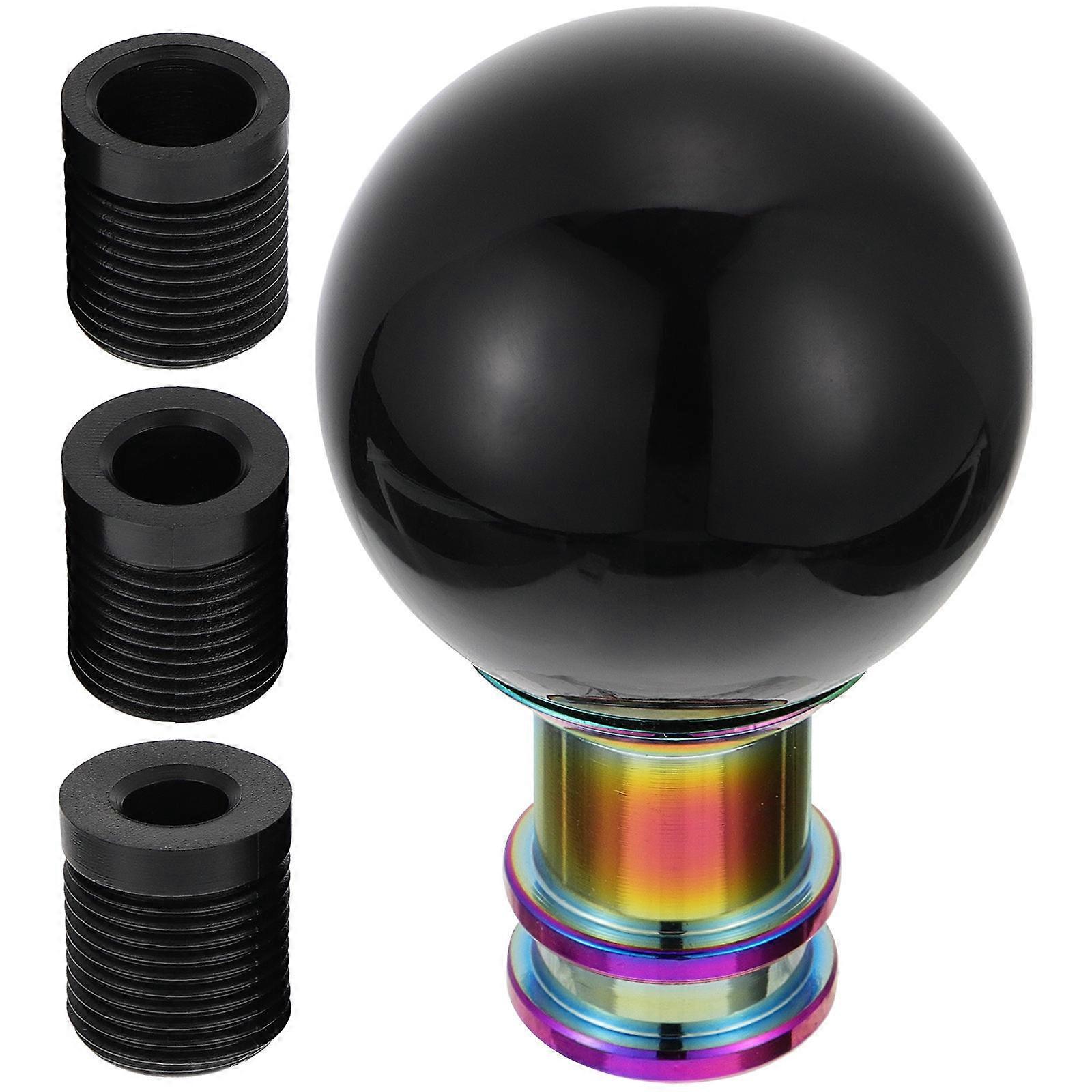Ergonomic Car Knob Head with Smooth Acrylic Touch Black Color for Most Vehicles Manual SUV Trucks