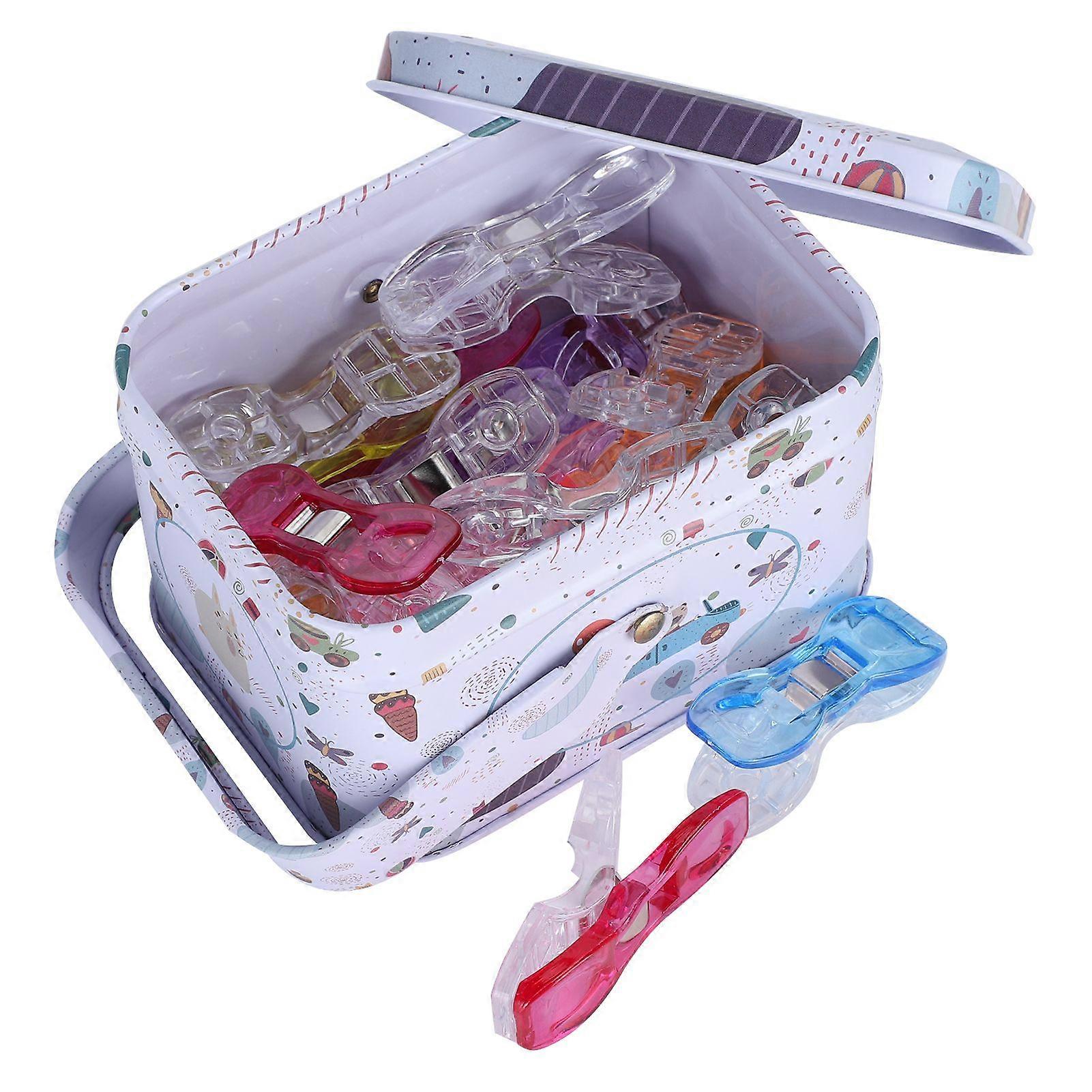 2025 Latest Model  20Pcs Quilting Clips Hemming Environment Friendly Color