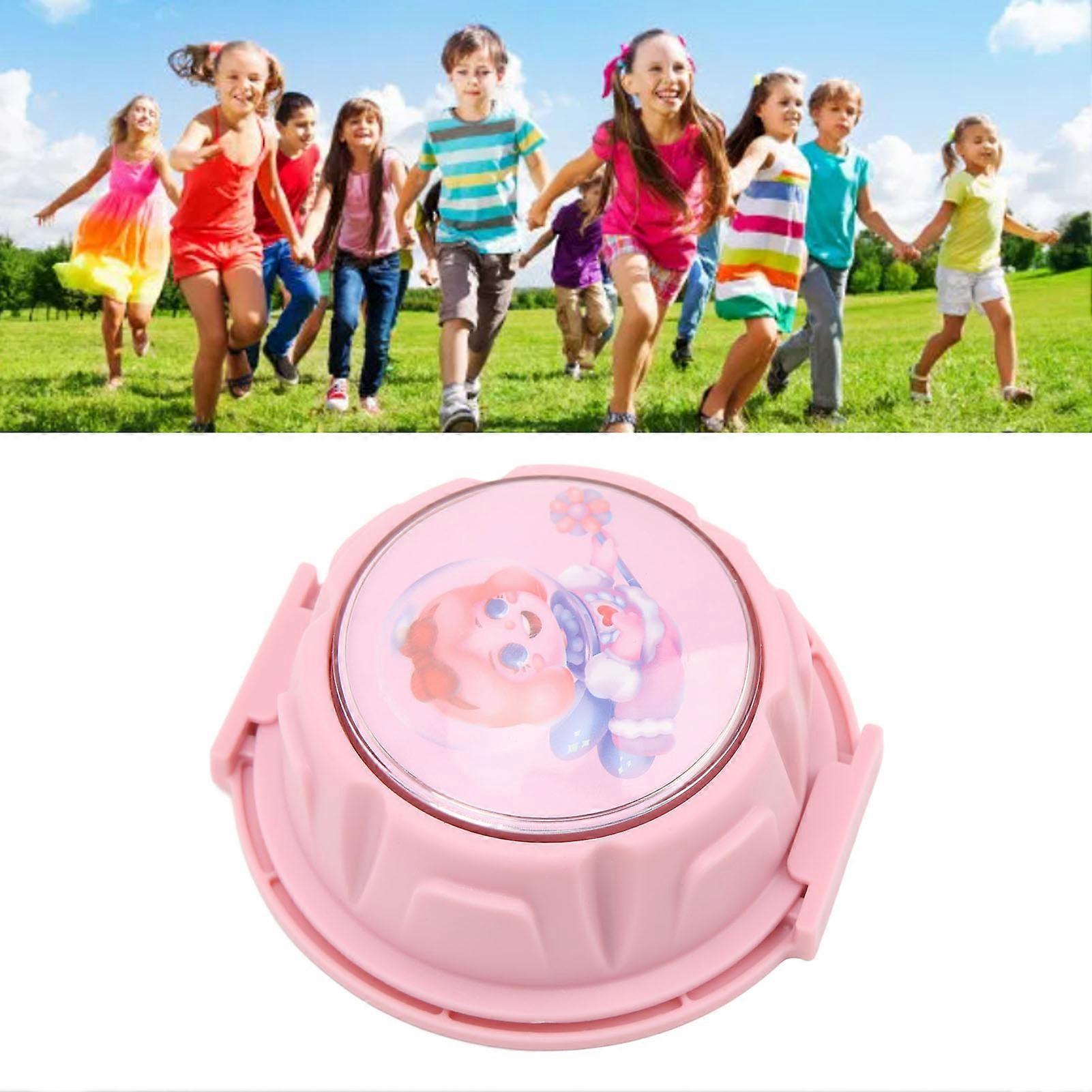 Touch High Jump Counter Children Luminous Height Trainer Vertical Jump Tester With Voice Counter Height Chart Pink 