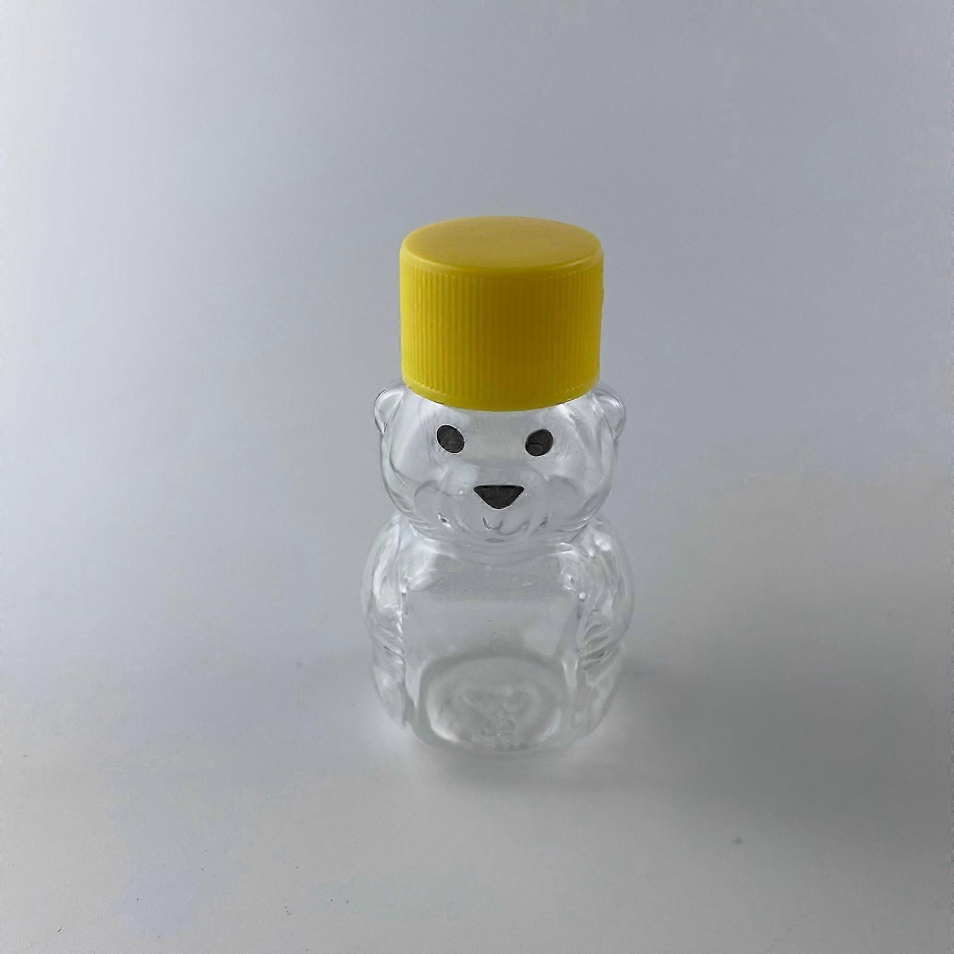 25-Pack 60ml Honey Jars with Yellow Screw Caps - Ideal for Baby Shower Favours