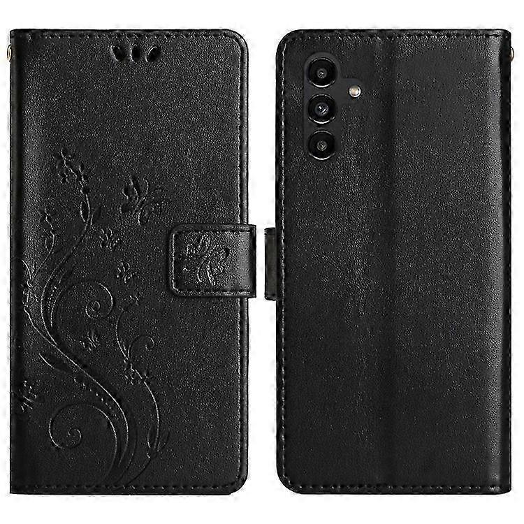 Galaxy A16 Case PU Leather Wallet Phone Cover with Strap for