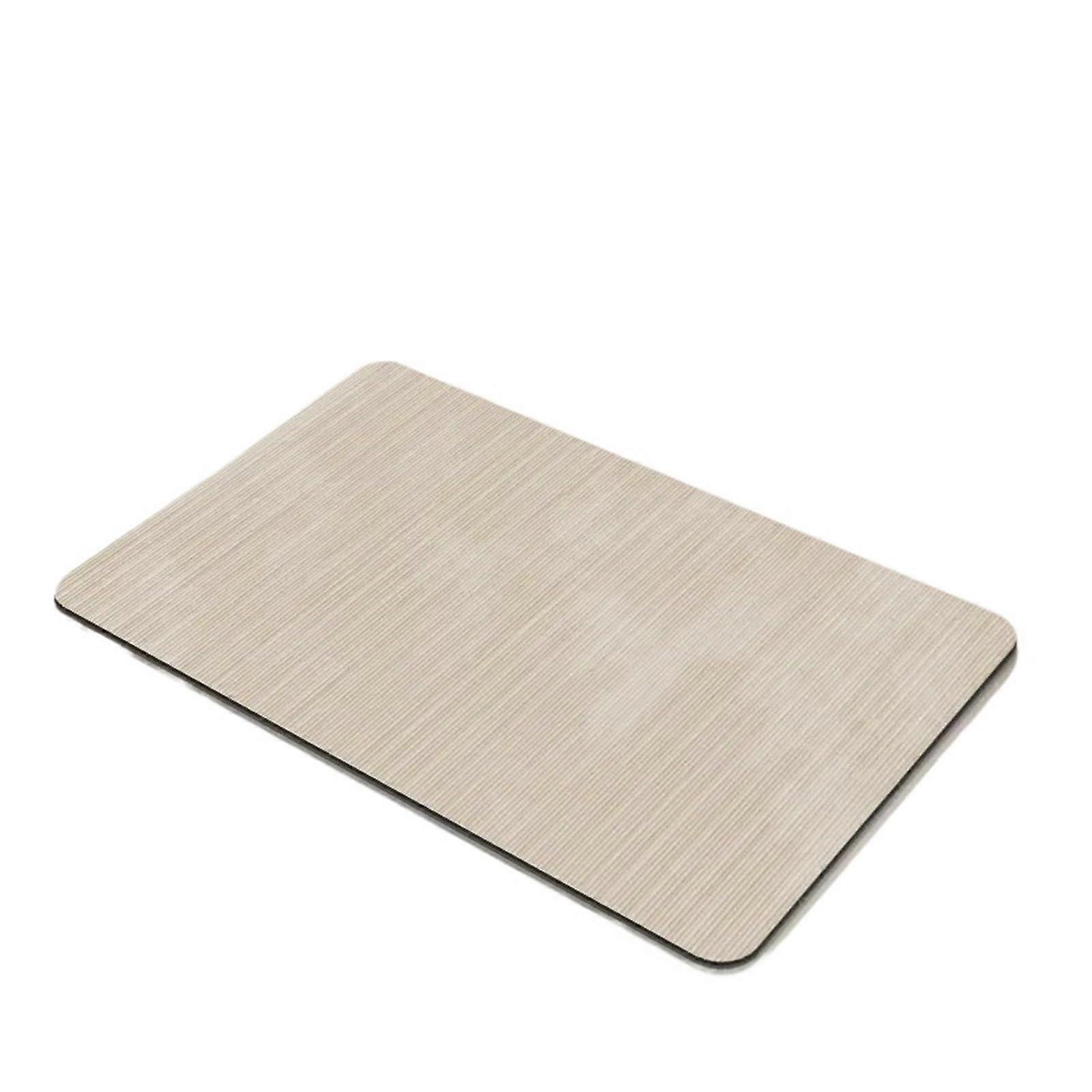 Nonslip bath mat, diatomite mat with rubber backing, soft and absorbent (A5, 300MMx400MM)