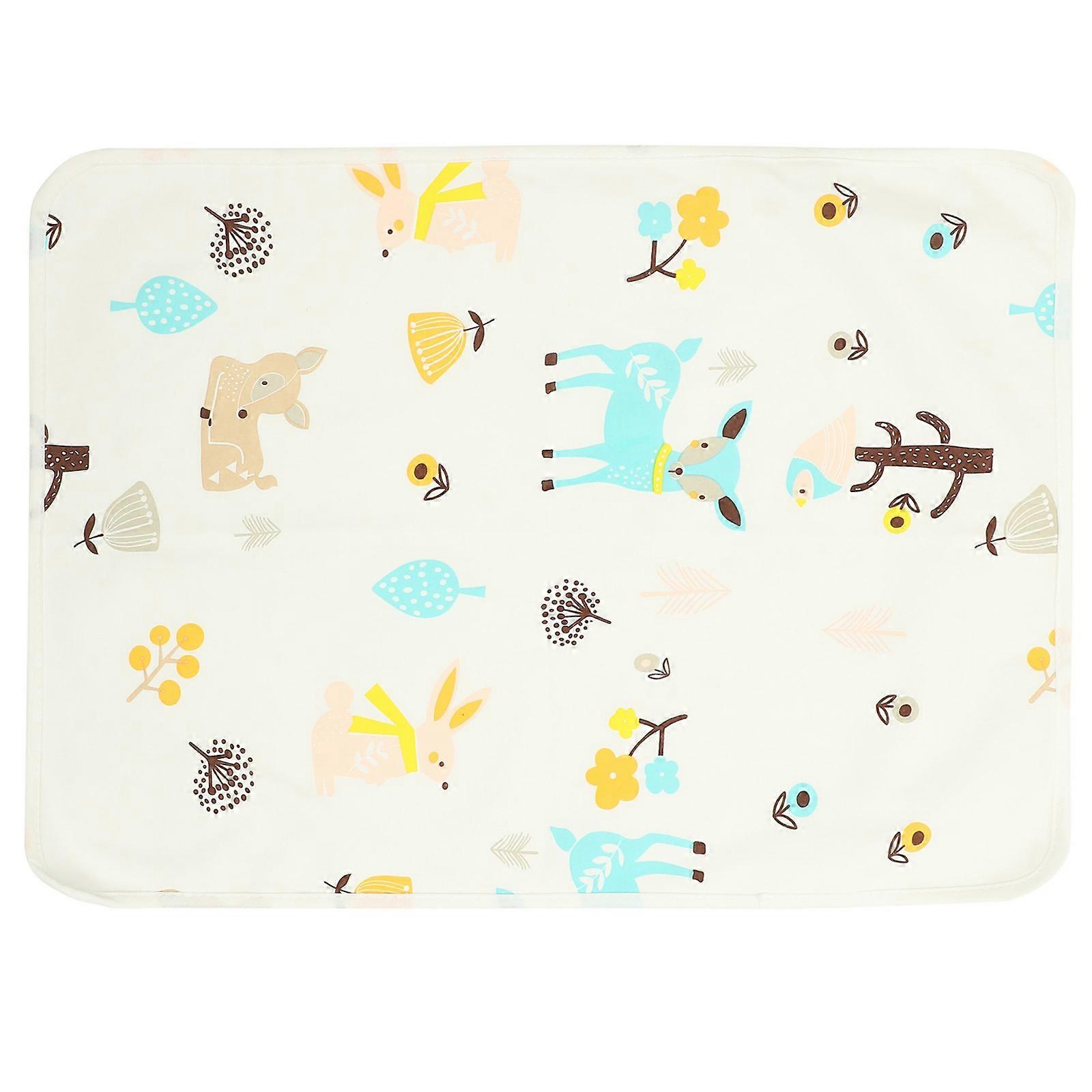 Washable Bed Pads Diaper mat Bright Colors Reusable Travel Friendly 1Pcs