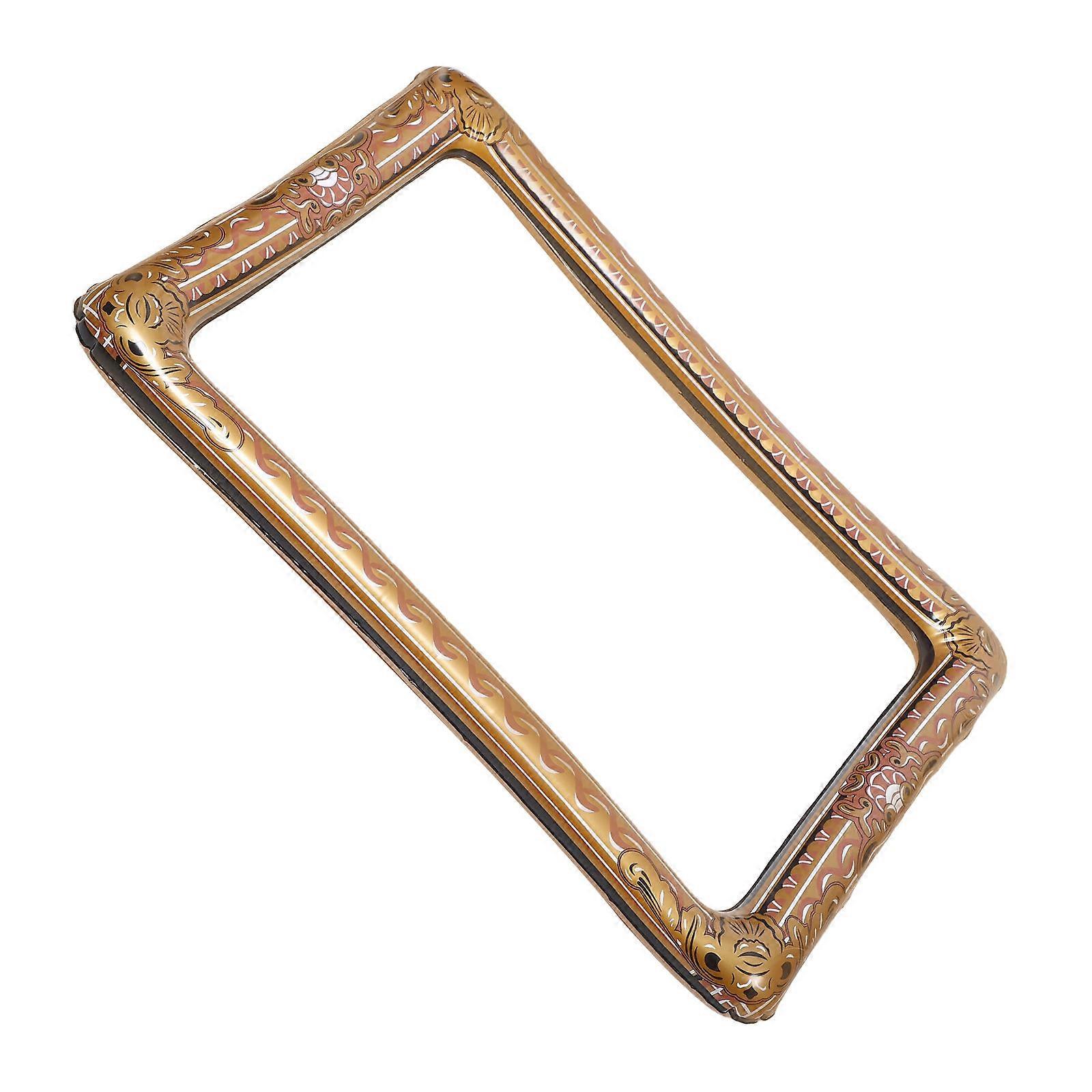 Inflatable Photo Frame for , Lightweight Handheld Party Photo Booth Accessory for Graduation Celebrations