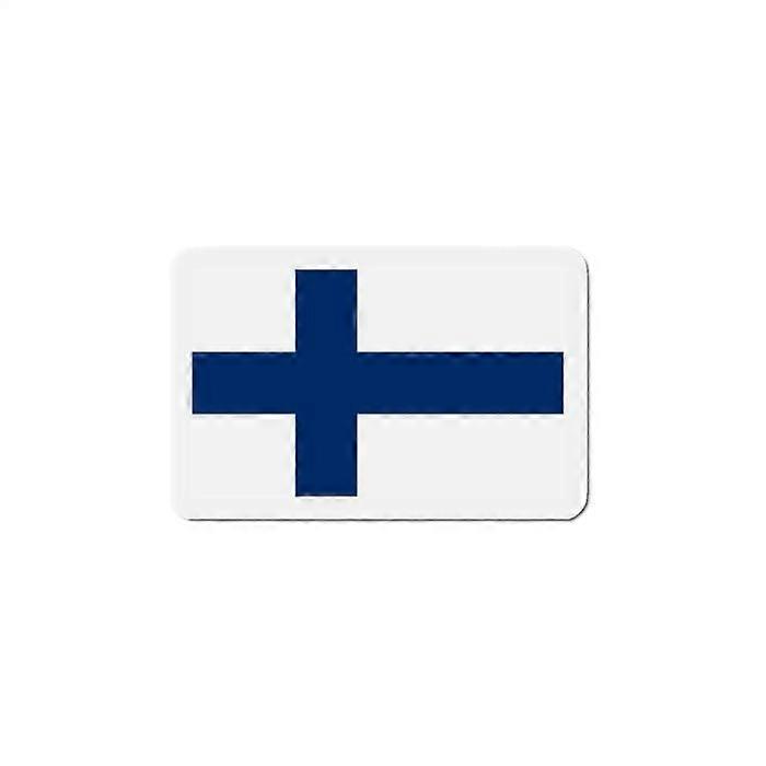 Finland Flag Magnet - Multicolor - 9 cm - 50 pieces - Synthetic resin - Mixed