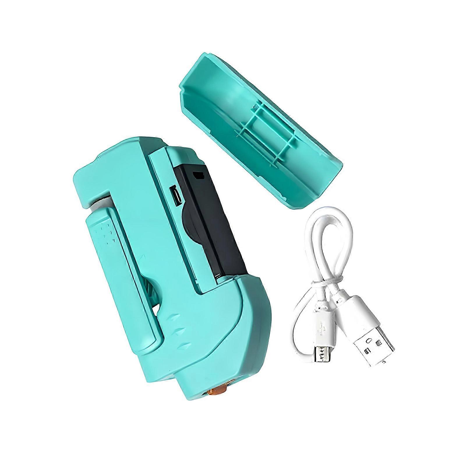 Electric Knotter Fishing Line Knotting Machine Fishing Hook Tiers Portable Line Knot Tying Machine Winder Tying Tool Blue