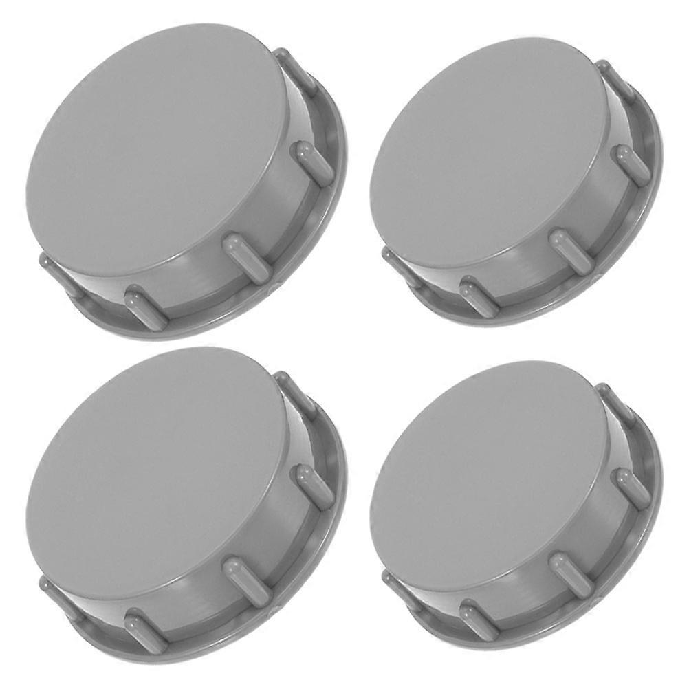 4pcs Durable Drain Pipe Caps for Sink & Garbage Disposal – Easy Installation Blanking Covers for Drainage Pipes