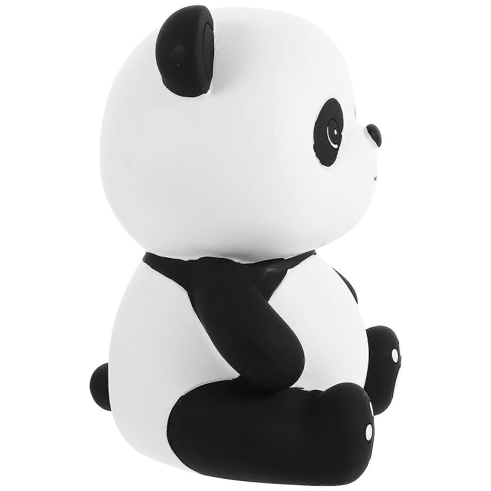 Piggy Bank Unbreakable Sitting Panda Shaped Coin Money Bank