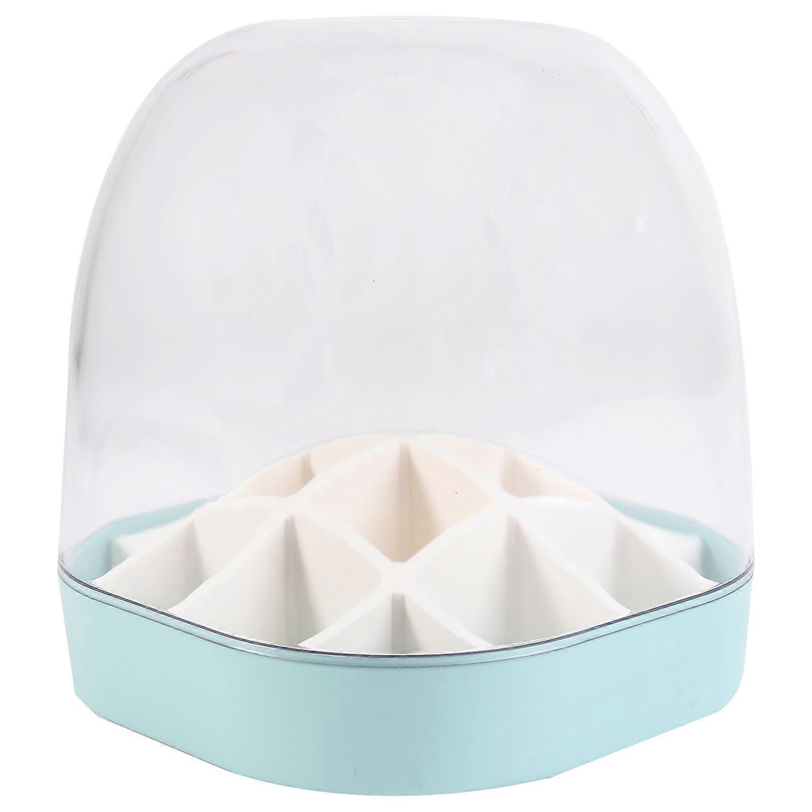 Lipstick Packaging Box Lipstick Storage Box 16-Grid Cosmetics Organizer Home Use 13X12CM 1Pack