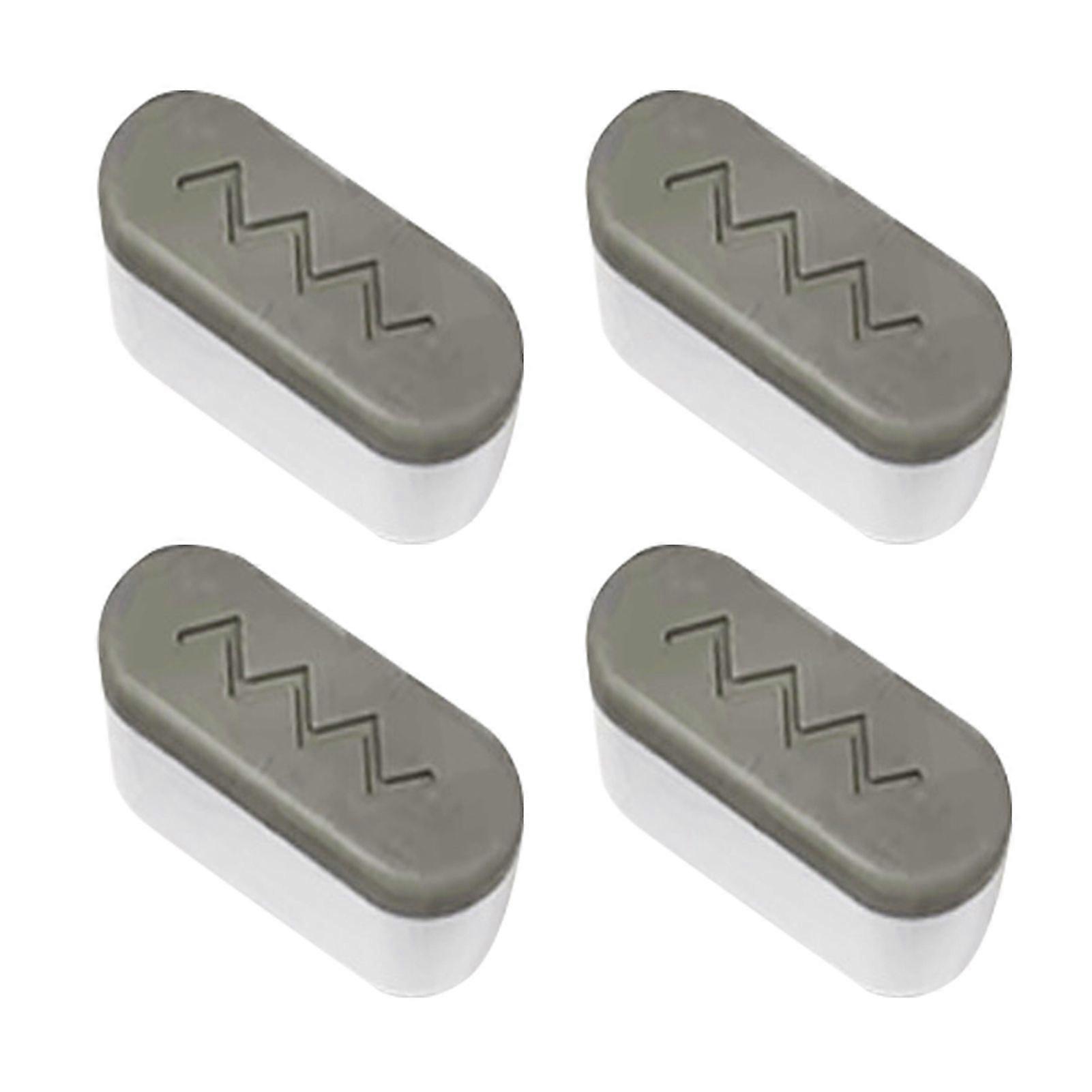 4pcs Toilet Seat Cushion Gap Reducer Pads Bidet Seats Bumpers for Secure & Comfortable Fit
