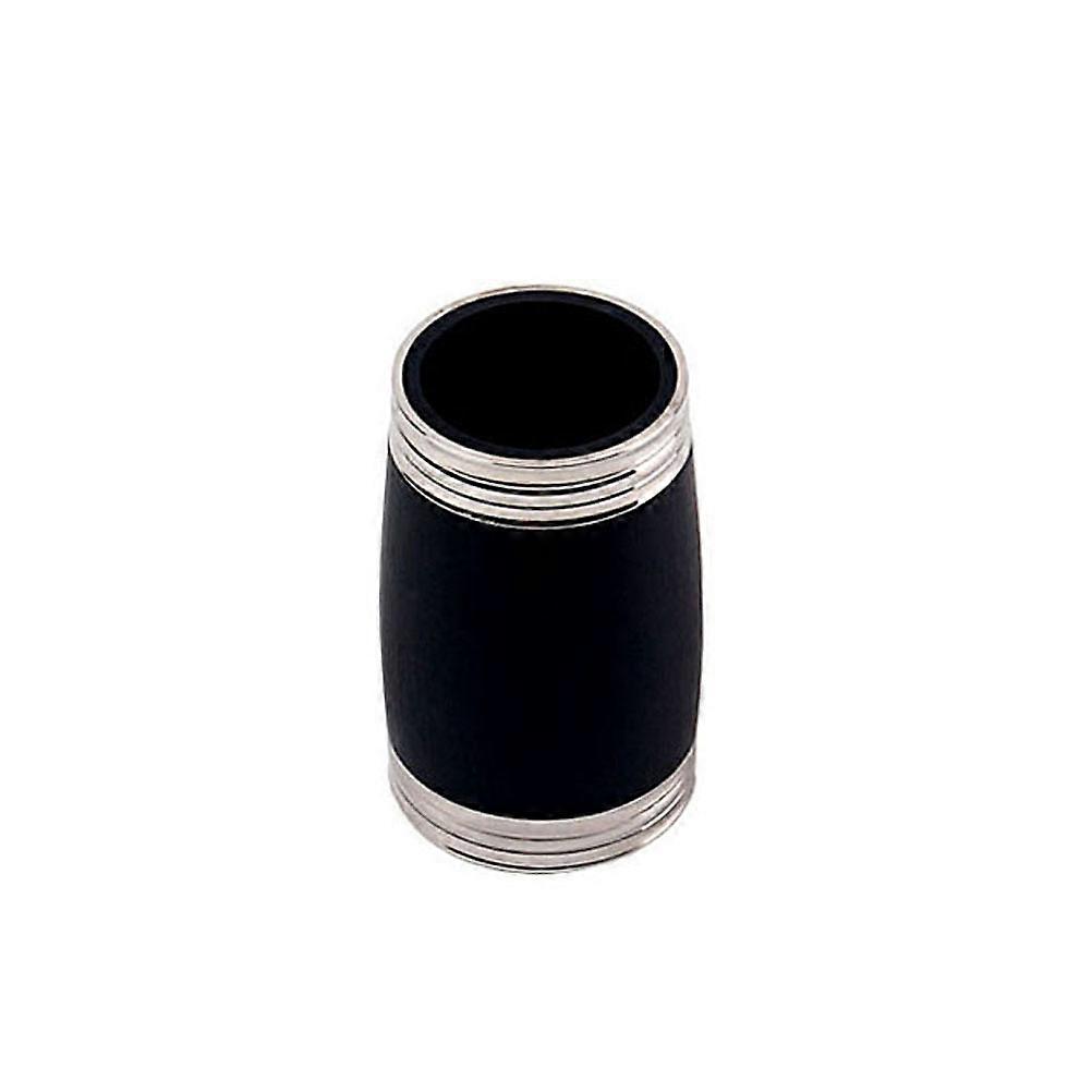 50mm Metallklarinette zweiteilig verstellbar E flach Stimmrohr Federhaus Diskanthöhe CC02 schwarz