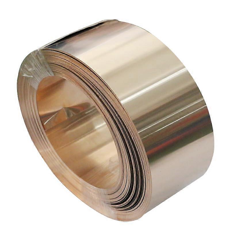 Phosphor bronze foil shim strip 0.03 mm to 3 mm / 0.5 * 50 * 100 mm / 1 pc 1 pc 0.5*50*100mm
