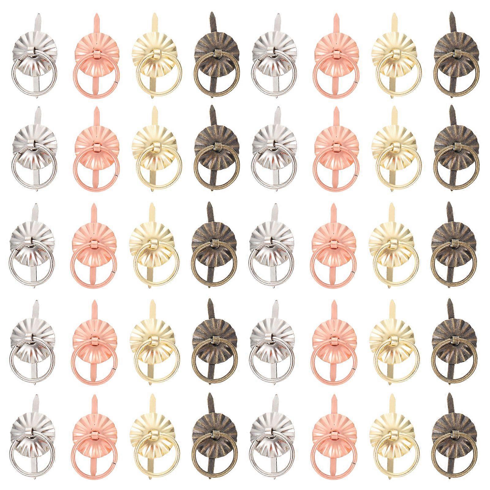 80Pcs Gift Box Small Knobs Durable Jewelry Box Drawer Handles Pulling Handles