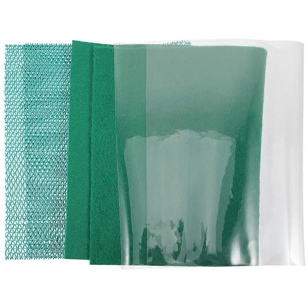 Terrarium Liner Mat 1 Set Reptile Enclosure Moisture Absorption Rectangular Size 80x40cm