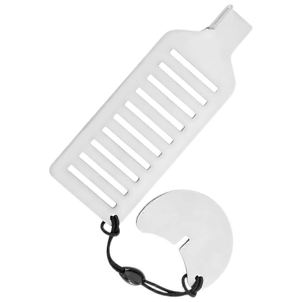 Portable Door Lock Travel Safety Device Inner Door Use Only Stainless Steel 8.10X3.00X1.20cm Security 1Pack