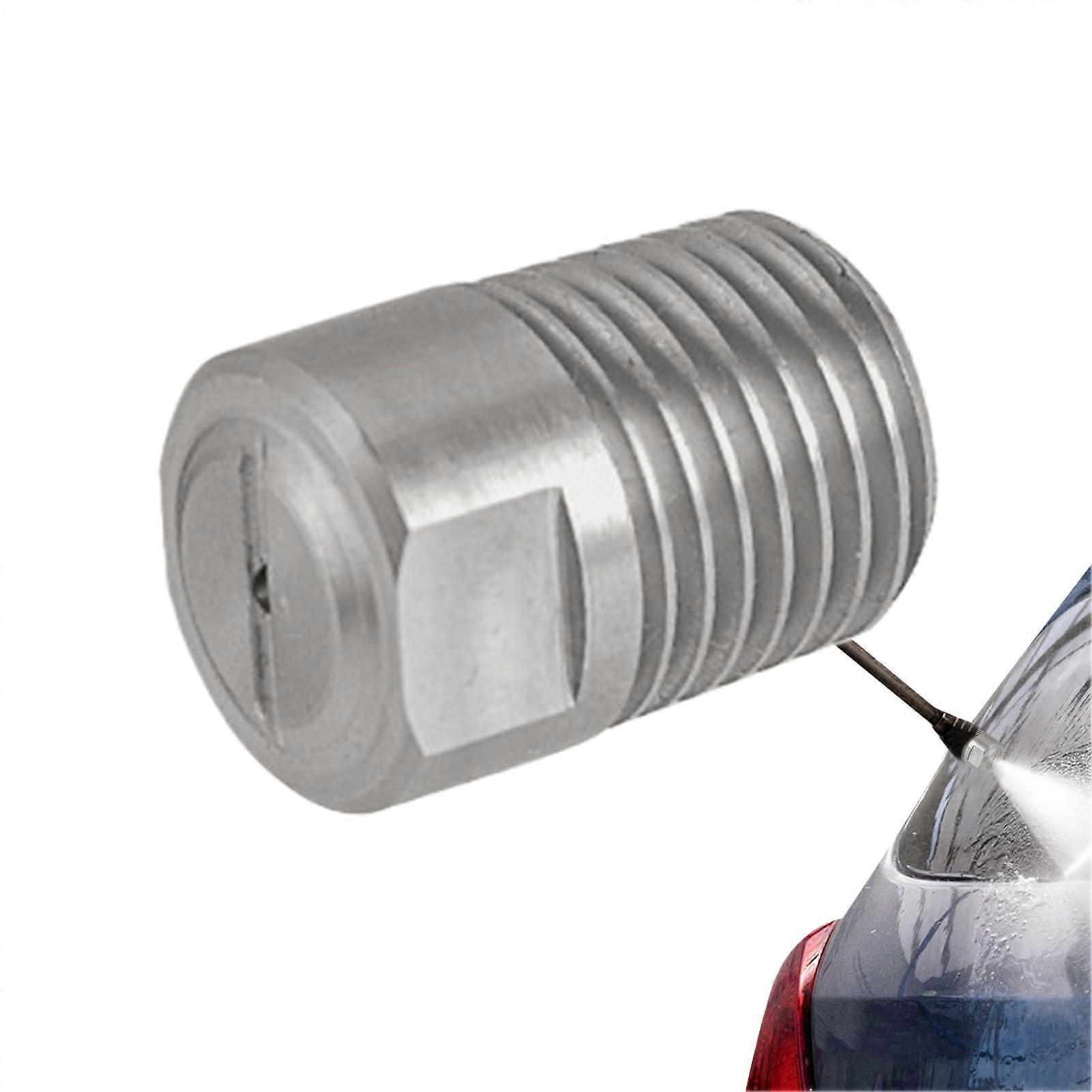 High Pressure Cleaner Nozzles - 25° Stainless Steel Fan Spray with M25 Thread | Durable Replacement Part for 1/4" Compatibility