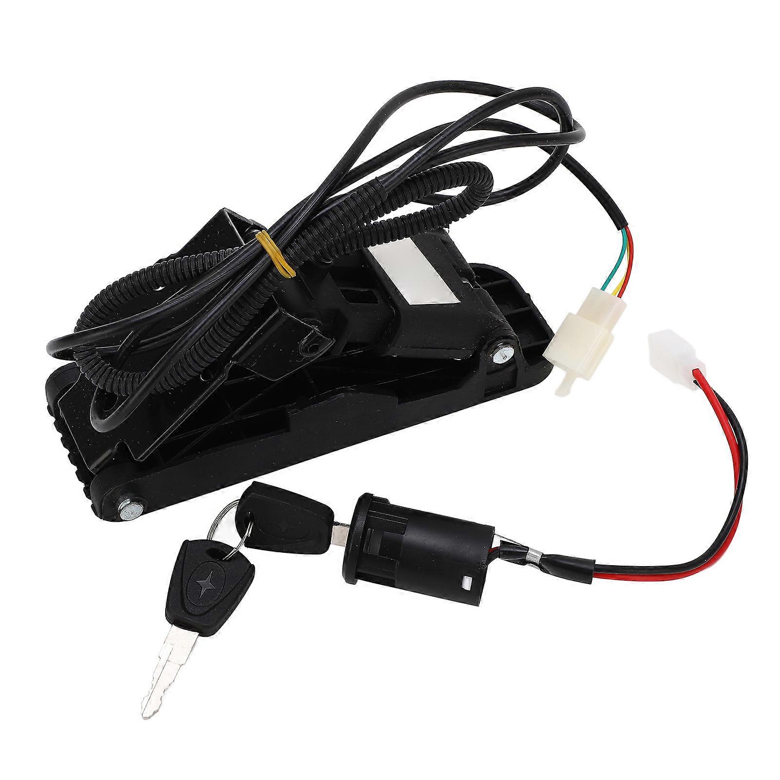 36V 800W Brush Speed Motor Controller Conversion Controller Kit with Throttle Pedal for Electric Bike Motorcycle Tricycle 