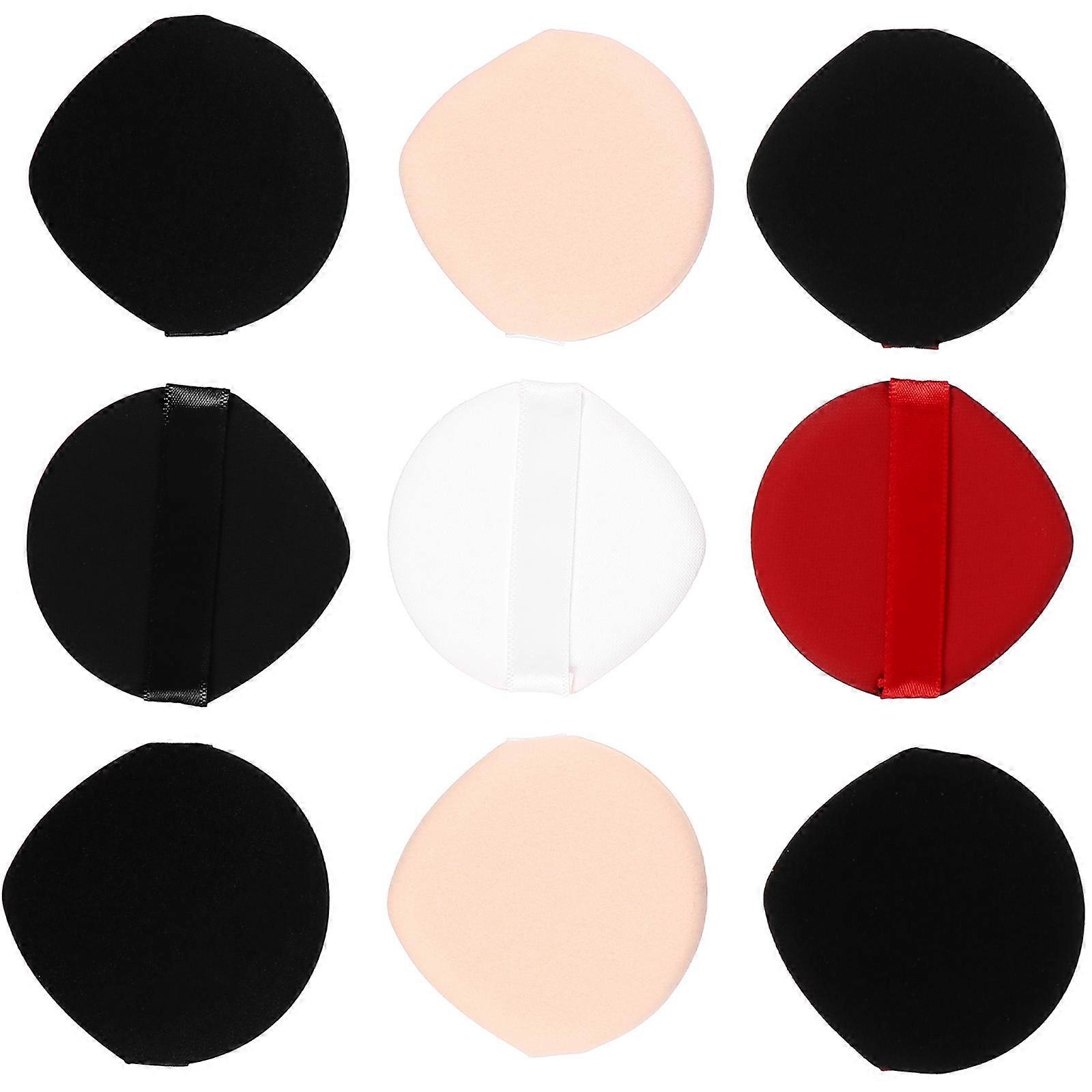 Assorted Color Makeup Powder Puff For Daily Makeup And Replacement Needs Face Makeup Tools With Soft Sponge Material