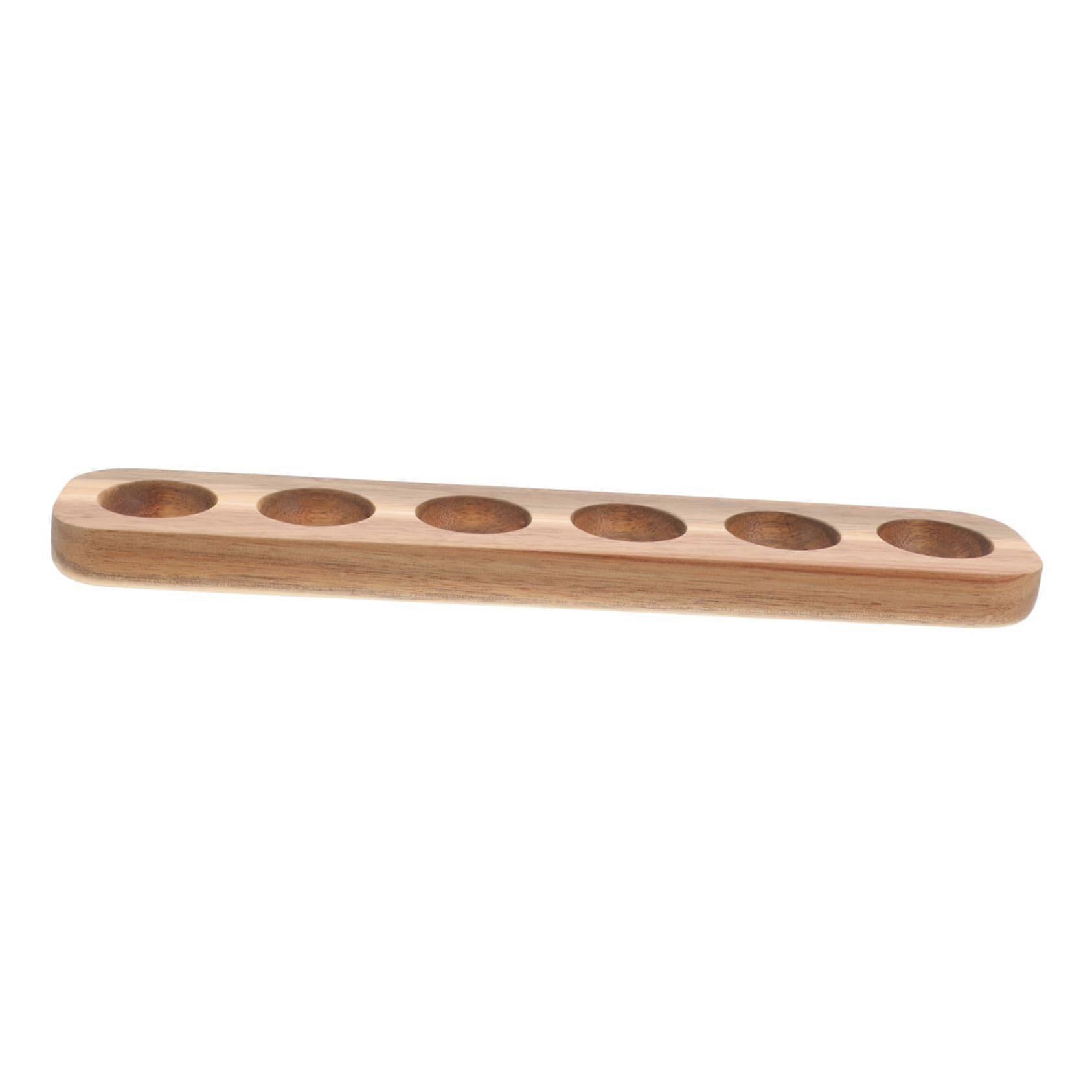 Wooden Egg Laying Stable Egg Holder for Home Creative Wooden Design Egg Carrier for Secure Storage Solution for Fresh Eggs