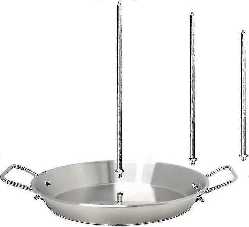 Stainless Steel Vertical Skewer Stand for BBQ Grilling